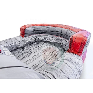 Commercial Grade Water Park Equipment Large Inflatable Elastic Water Slide For Sale