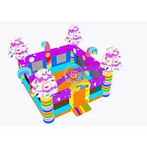 New design sweet shop kid inflatable bounce house for party