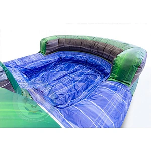Outdoor Water Park Equipment Large Inflatable Slide For Kids And Adults