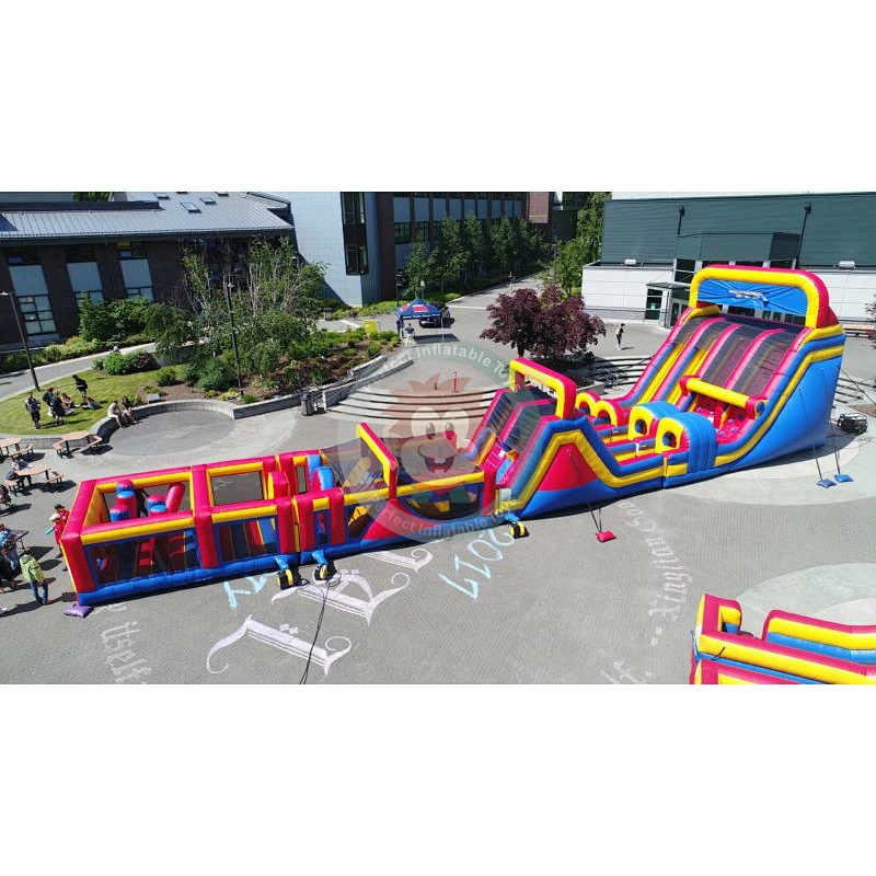 Water Large Commercial Inflatable Obstacle