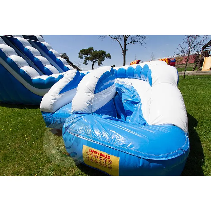 High Quality Kids Water Play Equipment Fiberglass Water Slide For Sale