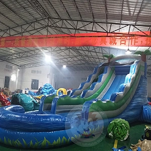 China Factory Price Perfect Summer Inflatable Water Slide Park For Sale