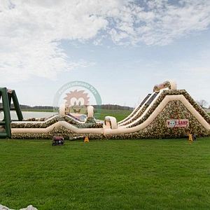 Paintball Inflatable Obstacle For Adults