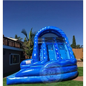 Custom Designed Commercial Grade Giant Inflatable Water Slide Park For Kids