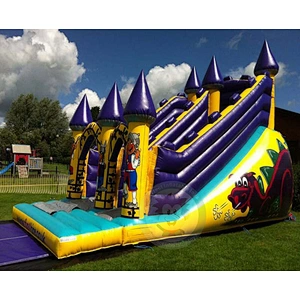 Discount Price Above Ground Swimming Pools Inflatable Bouncer Water Slide For Sale