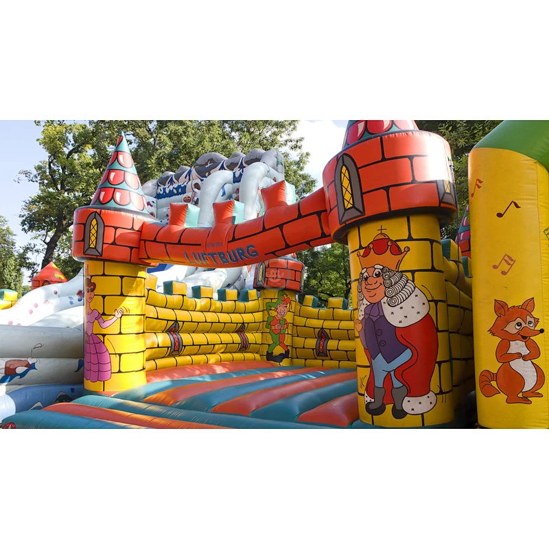 Cartoon Snowman Bounce House Inflatable