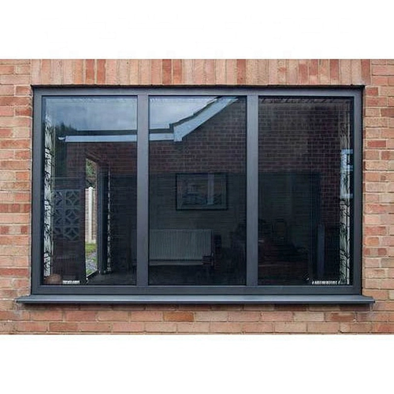 Aluminium Frame Sliding Glass Window Tempered Glass Windows