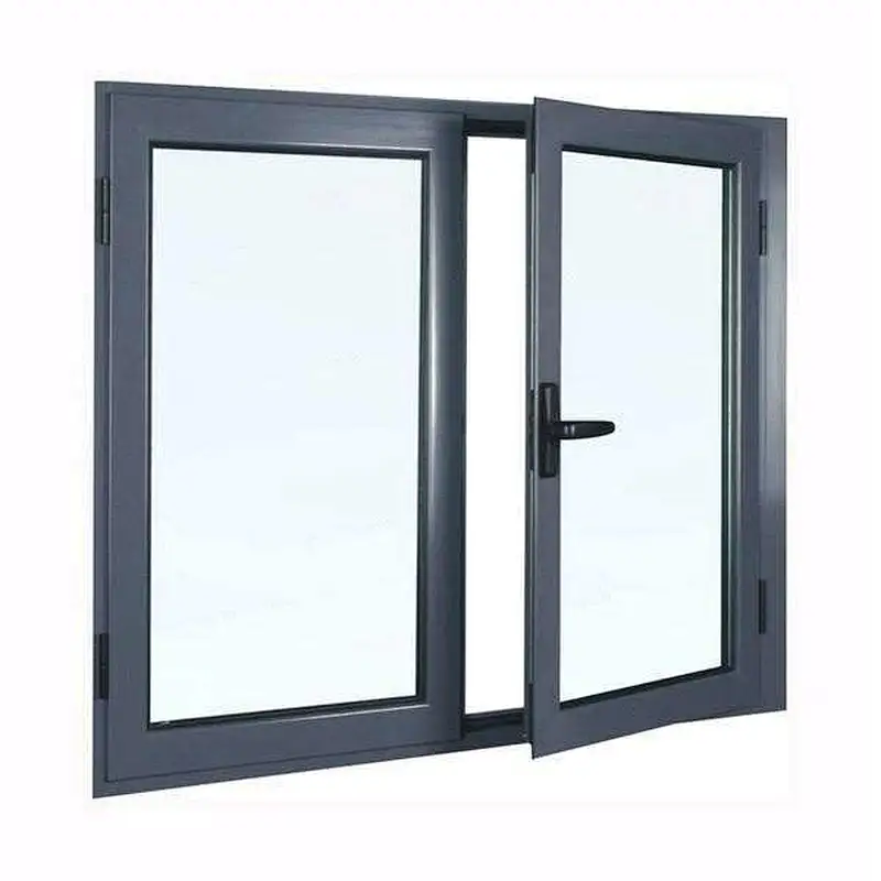 Hot sale clear glass home design australia aluminum projected casement window