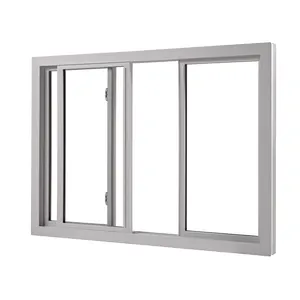 Custom Double Glazed Aluminum Sliding Window Design