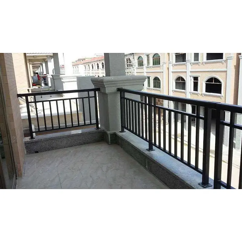 Aluminum balcony gate design new modern laser cut gate design