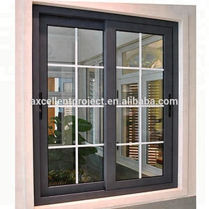 Custom Double Glazed Aluminum Sliding Window Design