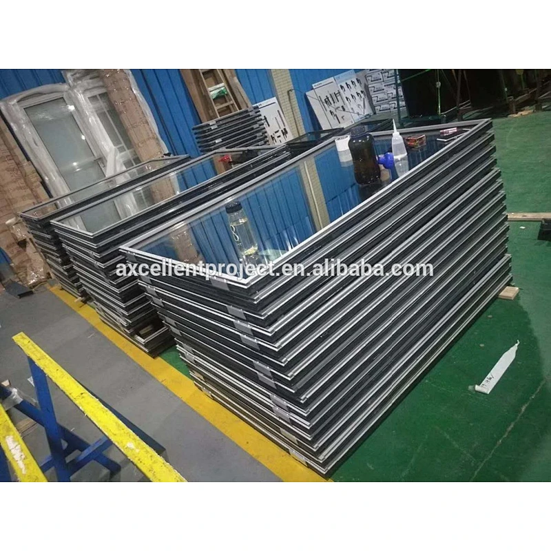 3 Tracks Sliding 6mm Glass Aluminium Doors And Windows
