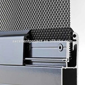 Tempered Glass With Mosquito Net Aluminium Windows Sliding Window