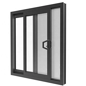 Sliding Aluminium Tempered Glass Window AS2047 Standard