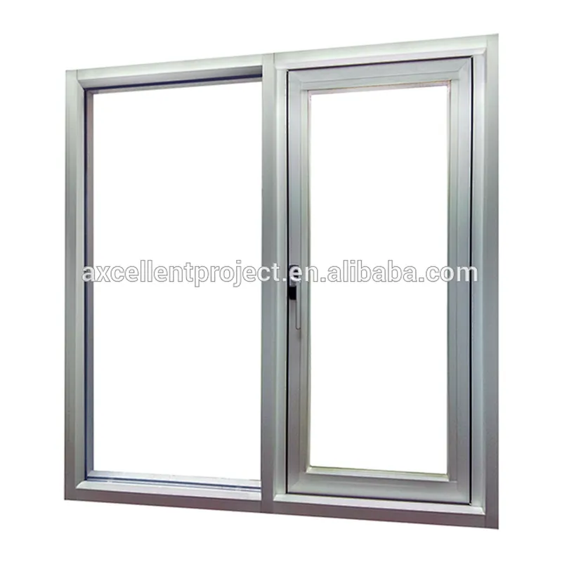 Aluminium Casement Window with Double Glazing