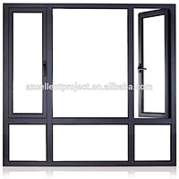 Alloy Framed Lowes French Casement Window Screen Aluminium AS2047