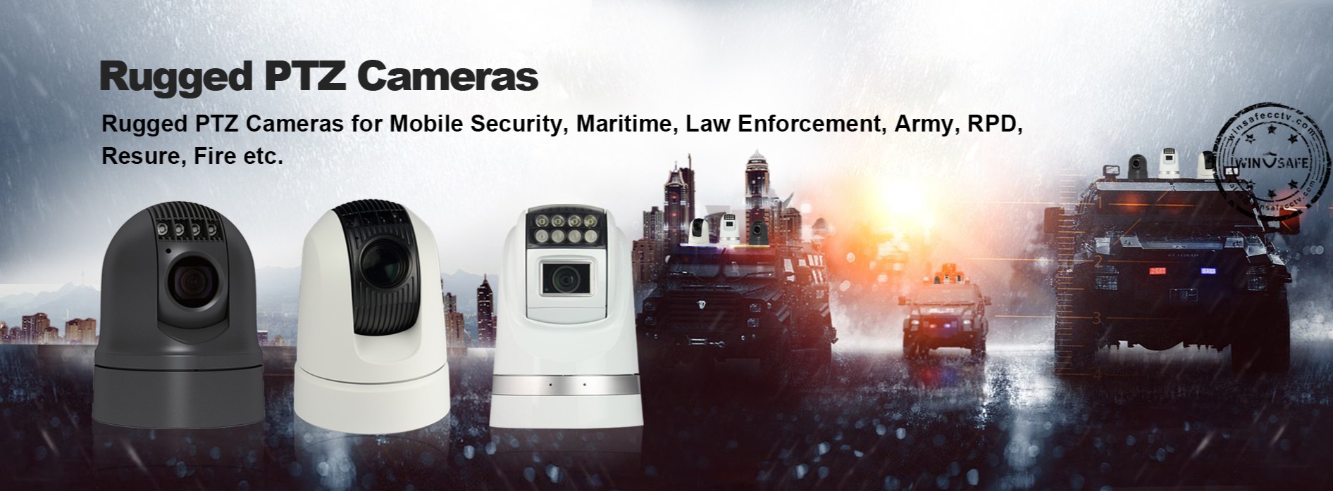 Portable Rugged PTZ Cameras