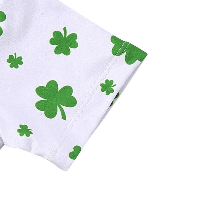 Wholesale Children's Boutique Clothing St. Patricks Day Baby Rompers