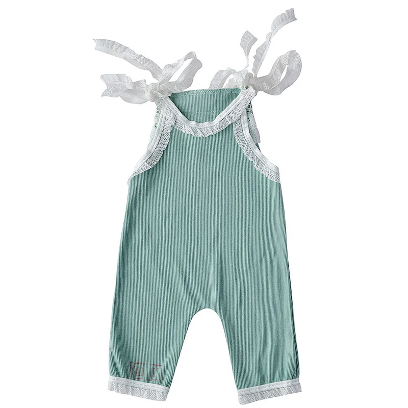 2019 boutique white cotton lace infant baby  girl  clothing