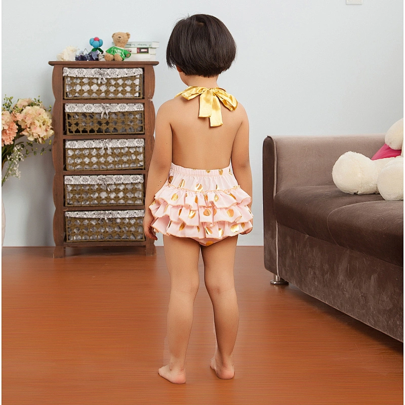 2018 spring girl swimwear models little girls swimsuits bubble romper