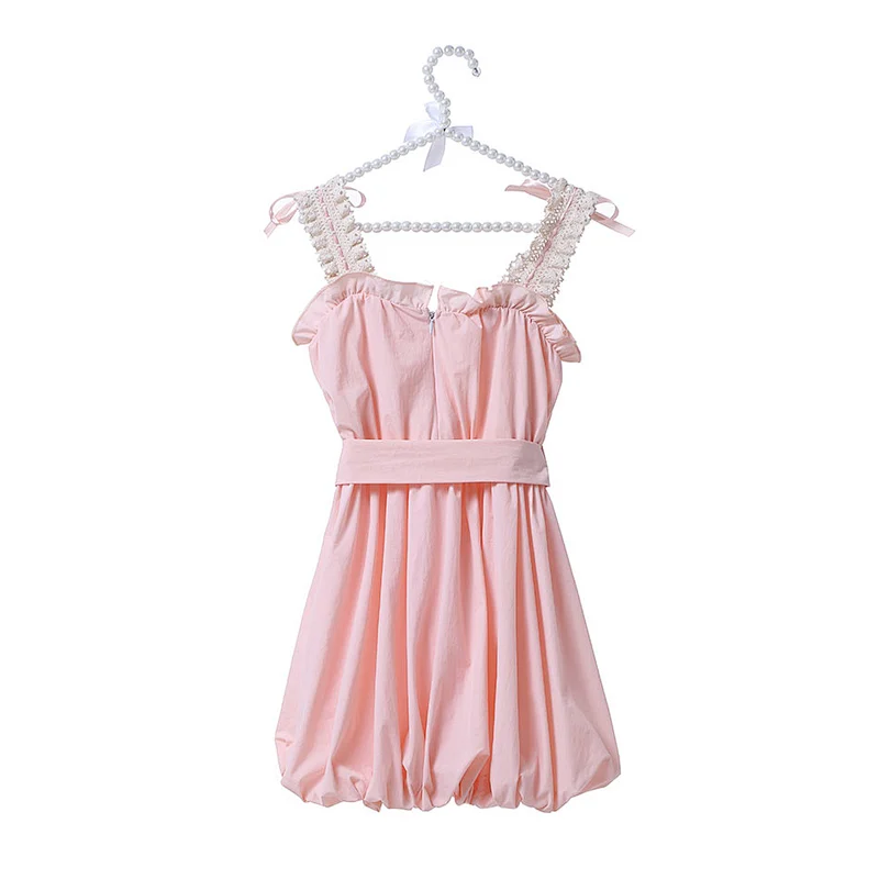Summer baby girls dress  kids party wears flower girl bubble dress