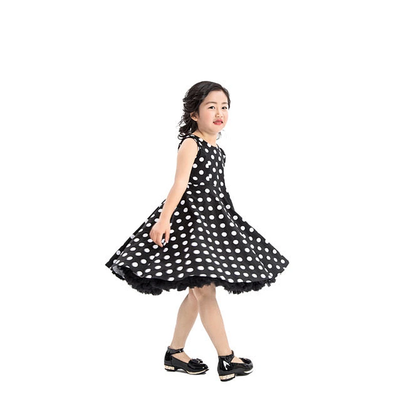 2018 Vintage Baby Dress Design Western Kid Girls Cheap Sleeveless Dress Wholesale For Summer