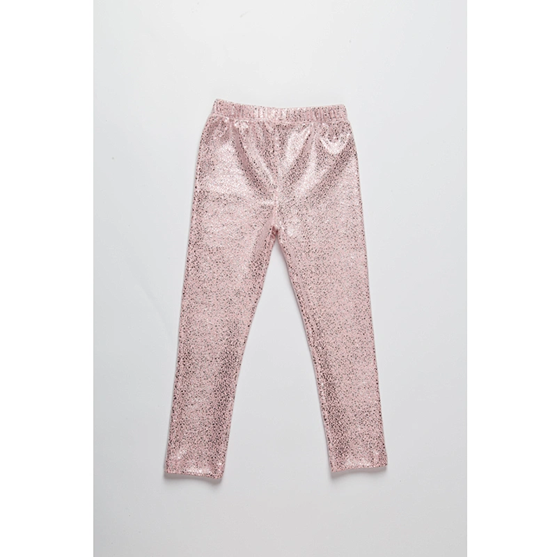 Baby girl rock style imitate leather cotton formal toddler shorts