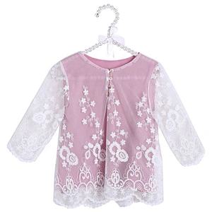 exquisite morden popular baby girl top
