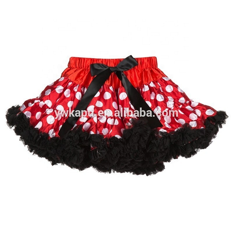 Kids Girls Multi Color Fluffy Tulle Rainbow Tutu Pettiskirts