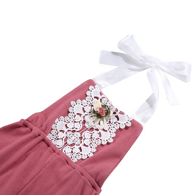 red washable pretty floral baby pant