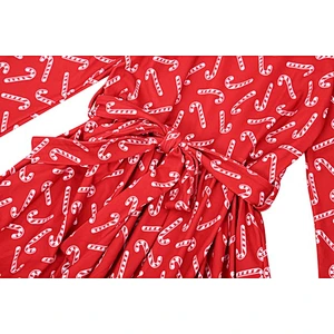 Fashionable Christmas Boutique High-low Dress for Girls Xmas Party