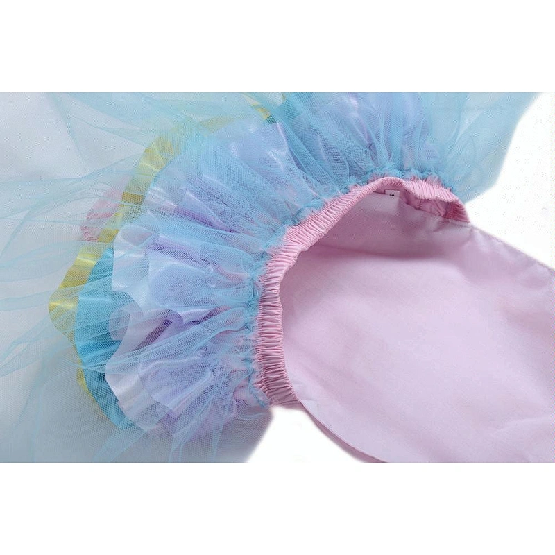 Hot sale baby clothes unicorn rainbow inspired tutu dress romper for girls party