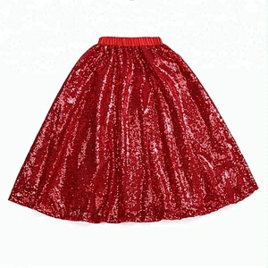 2018 Summer baby girls tops designs match sequin dance skirt boutique 4th of July outfit