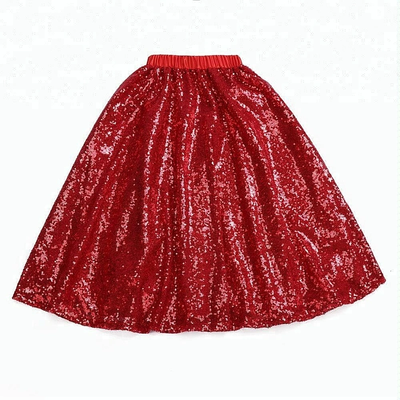 2018 Summer baby girls tops designs match sequin dance skirt boutique 4th of July outfit