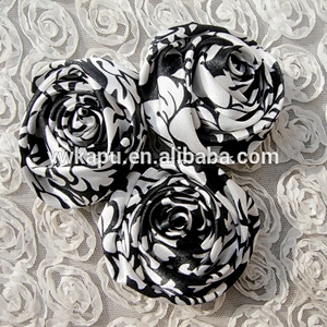 Wholesale satin silk flowers, 6cm handmade rose satin fabric satin ribbon decorative flowers & wreaths alibaba express