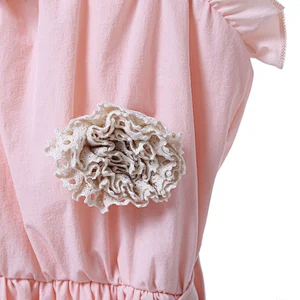 Summer baby girls dress  kids party wears flower girl bubble dress