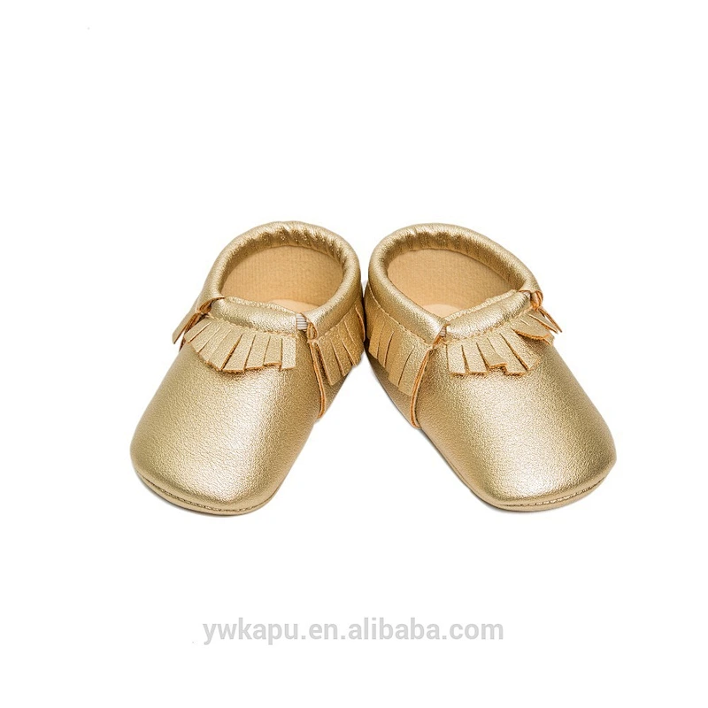 2018 new fashion newborn baby girl high quality small leather shoes