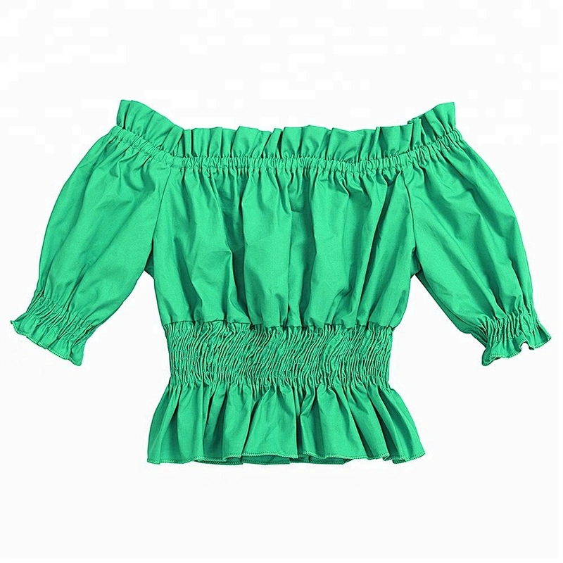 Toddler Girls Wholesale Blank T Shirts Solid Color Tunic Clothing Baby Cotton Clothes Baby Girls Top
