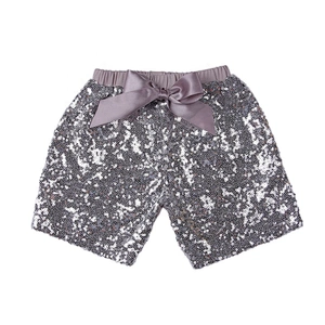 Customize Girls Fashionable Sequin Sparkling Shorts