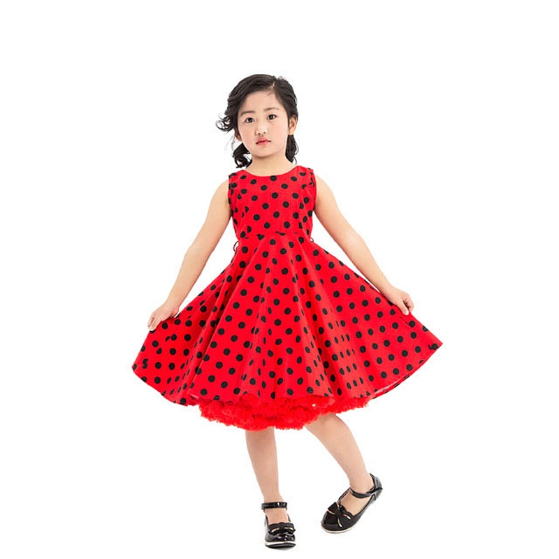 2018 Vintage Baby Dress Design Western Kid Girls Cheap Sleeveless Dress Wholesale For Summer