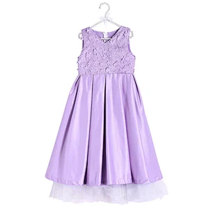 New arrival kids clothing fancy flower girl dress lace princess dress