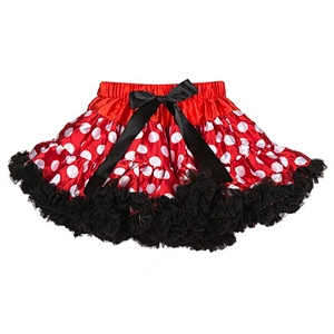 True Factory Direct Pricing Colorful Children Girls Chiffon Fluffy Tutu Dress Petticoat