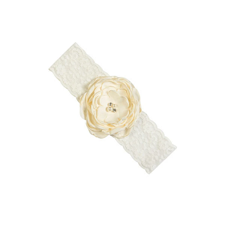 2018 High fashion baby girl lace flower baby headband