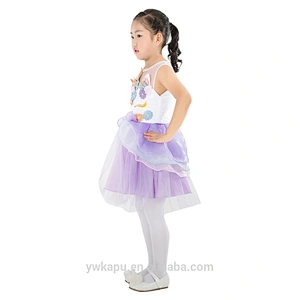 2018 Hot Sale Frocks Design Princess Dress Gorgeous Unicorn Party Girls Dress