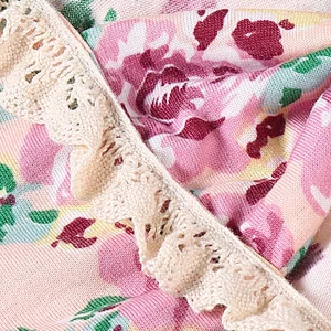 2019 Summer Baby Romper Suit Newborn Baby Girl Floral Print Romper Jumpsuit
