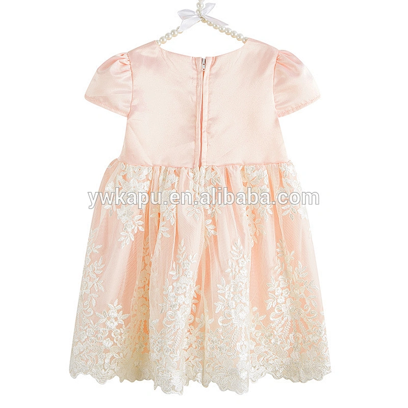 New style cap sleeve baby girl summer smoking frock designs kids fairy dress