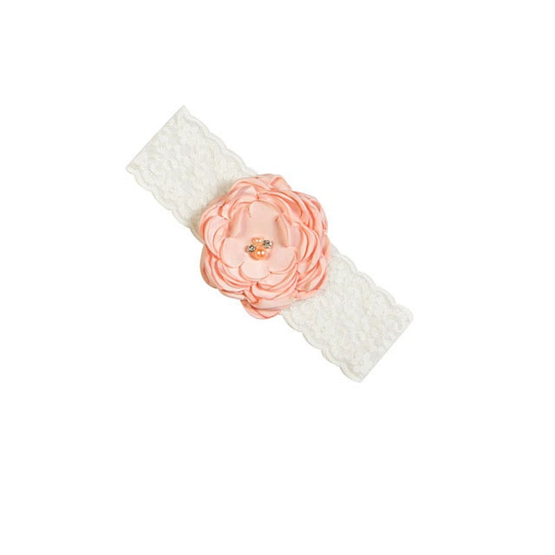 2018 High fashion baby girl lace flower baby headband