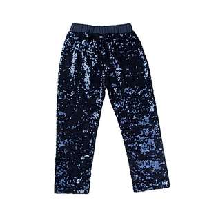 Factory Wholesale Beautiful Baby Pants Leggings Hot Pink Sequin Pants