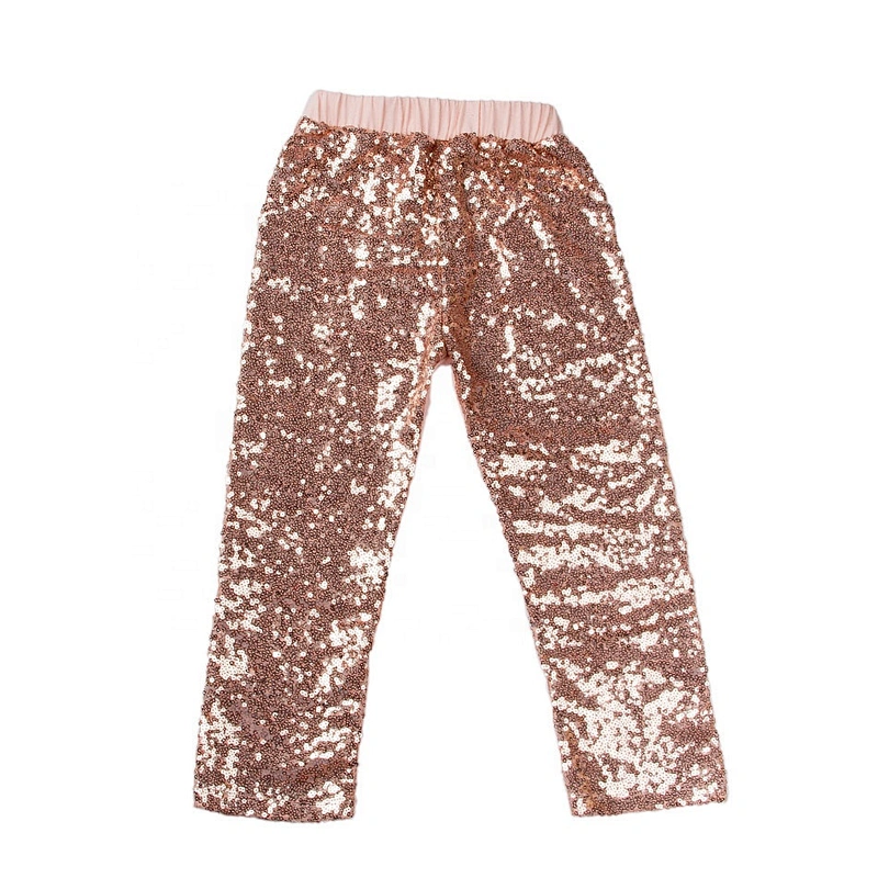 Hot Sell Girls Sparkly Pants, Dance Leggings with Sequins Design