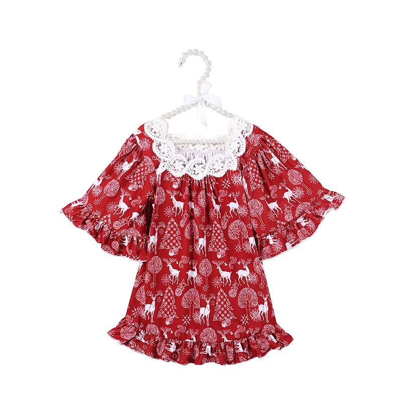 Elegant Girls Short Sleeve Ruffle Top